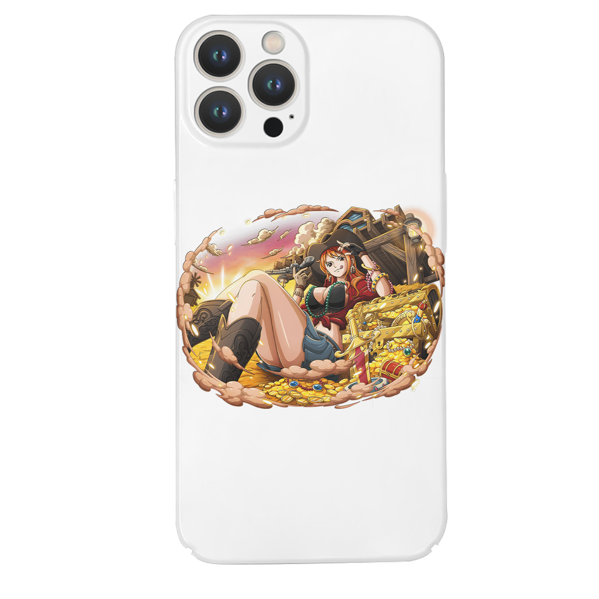 （画像用） ワンピース ナミ ONE PIECE Nami 【iPhone 14シリーズ対応】ハードケース
